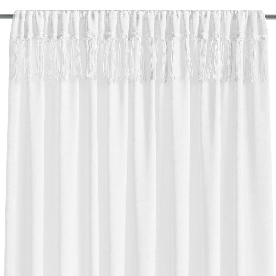 AmeliaHome Záclona Baya Pleat, 140 x 250 cm