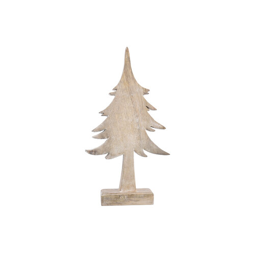 4Home Dekoration aus Mangoholz „Frozen Tree“, 30 cm
