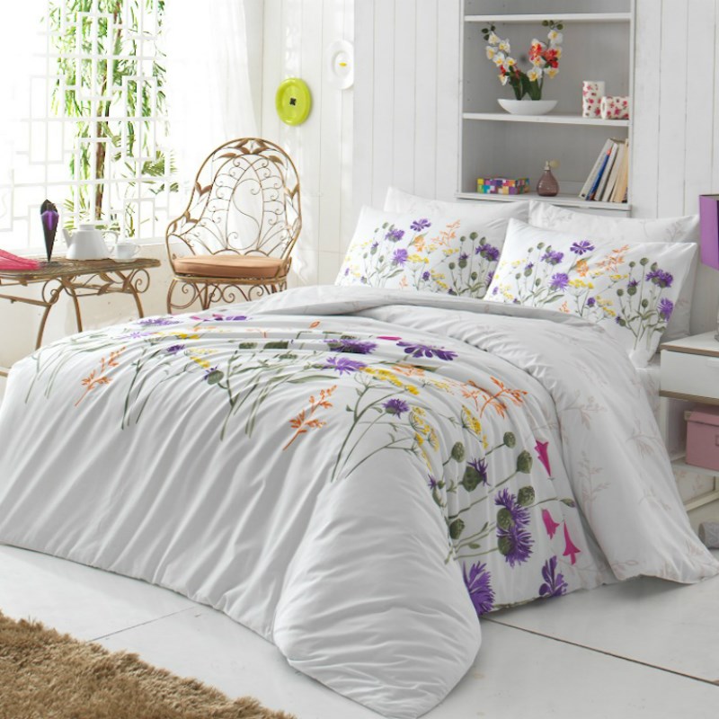 Tip Trade Bavlnené obliečky Nergiz Lila