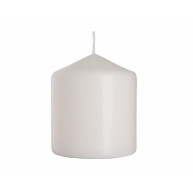 Lumânare decorativă Classic Maxi albă, 9 cm