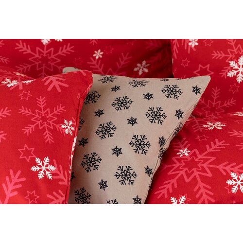 Matějovský Baumwollbettwäsche Deluxe Snowflakes , 140 x 200 cm, 70 x 90 cm