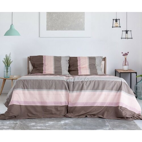 Lenjerie de pat B.E.S. Petrovice Top Class Pink, din bumbac, 140 x 200 cm, 70 x 90 cm