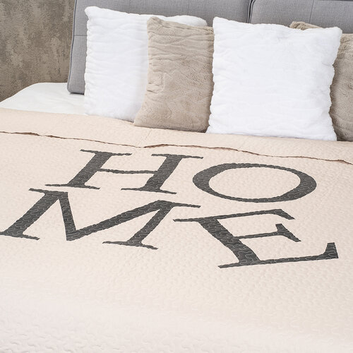 Domarex Prehoz na posteľ Home béžová, 220 x 240 cm