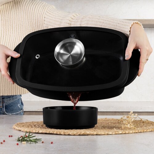 BerlingerHaus Pekáč s aroma poklicí a titanovým povrchem Matte Black