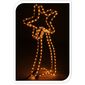 Betlehemi csillag karácsonyi dekoráció, 36 LED-es