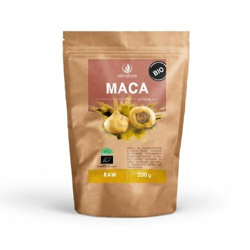 Obrázok Allnature Maca prášek BIO RAW 200 g