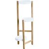 Kesper 17275 Bambusowy stojak na kwiaty 28 x 34 x70 cm