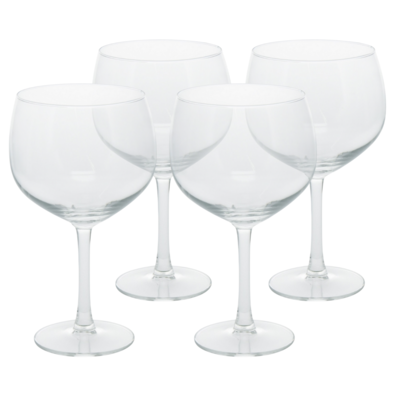 EH 4er-Set Gin Tonic-Gläser, 650 ml