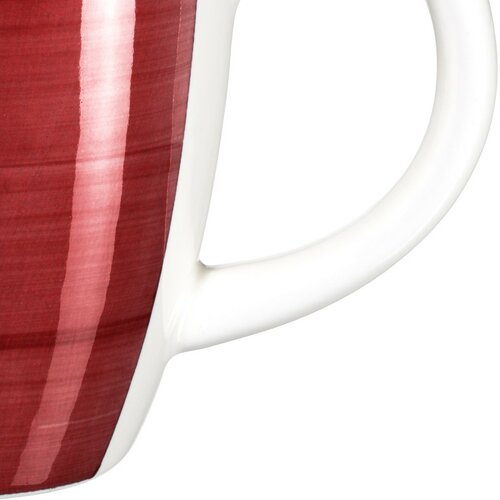 Mäser Set mit 6 Tassen Bel Tempo 380 ml, Rot