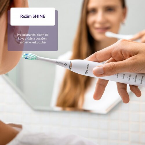 TrueLife Sonická zubná kefka SonicBrush Clean30, biela