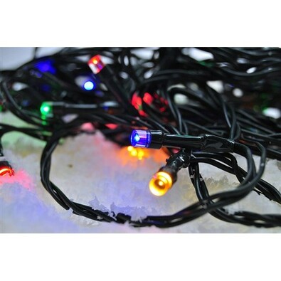 Solight Vánoční světelný řetěz barevný, 120 LED