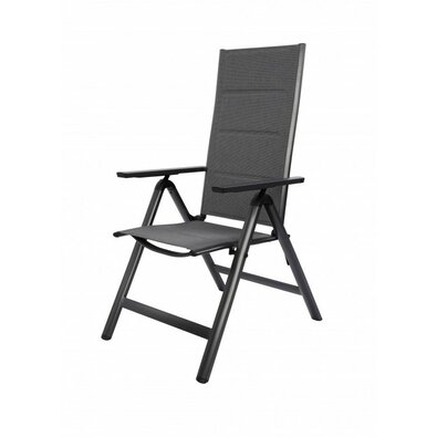 Vrtni ležalni stol Haggen, 59 x 115 x 62 cm,aluminij