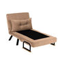 Fotoliu Sando Single Light Brown v2