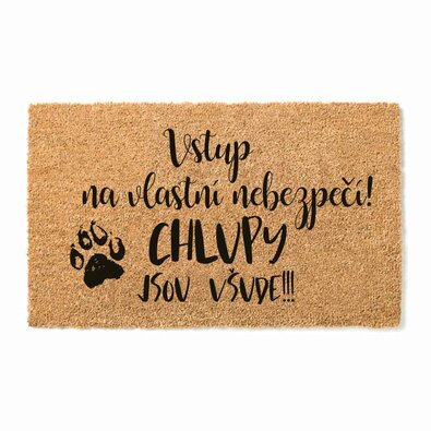 Bohemia Gifts Rohožka - Dlaky, 40 x 60 cm