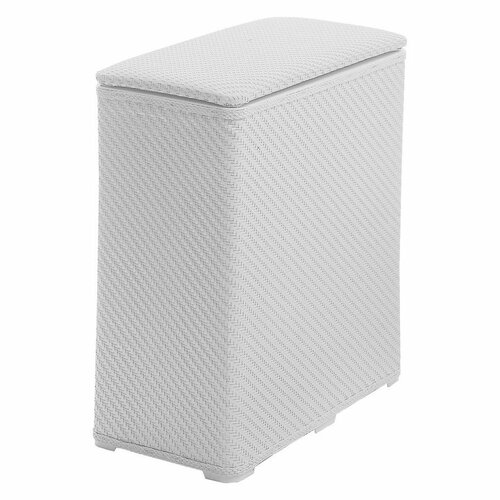 GEDY 203802 Koš za umazano perilo AMBROGIO, bela