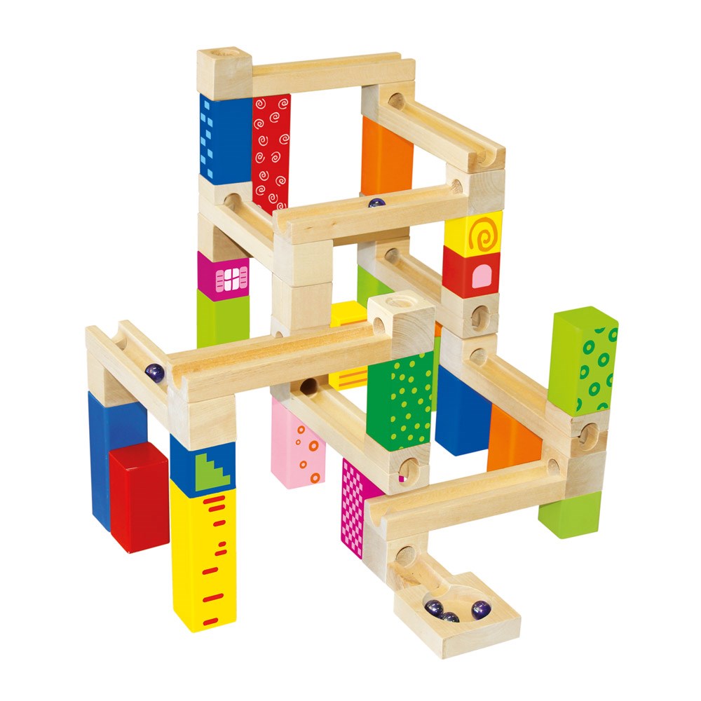 Bino Stavba - kuličková dráha, 66pc