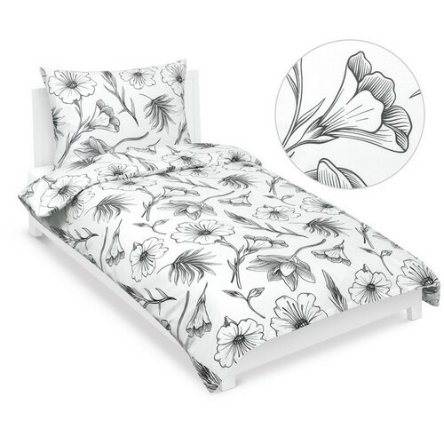 Bellatex Pamut ágynemű Ibišek , 140 x 200 cm, 70 x90 cm