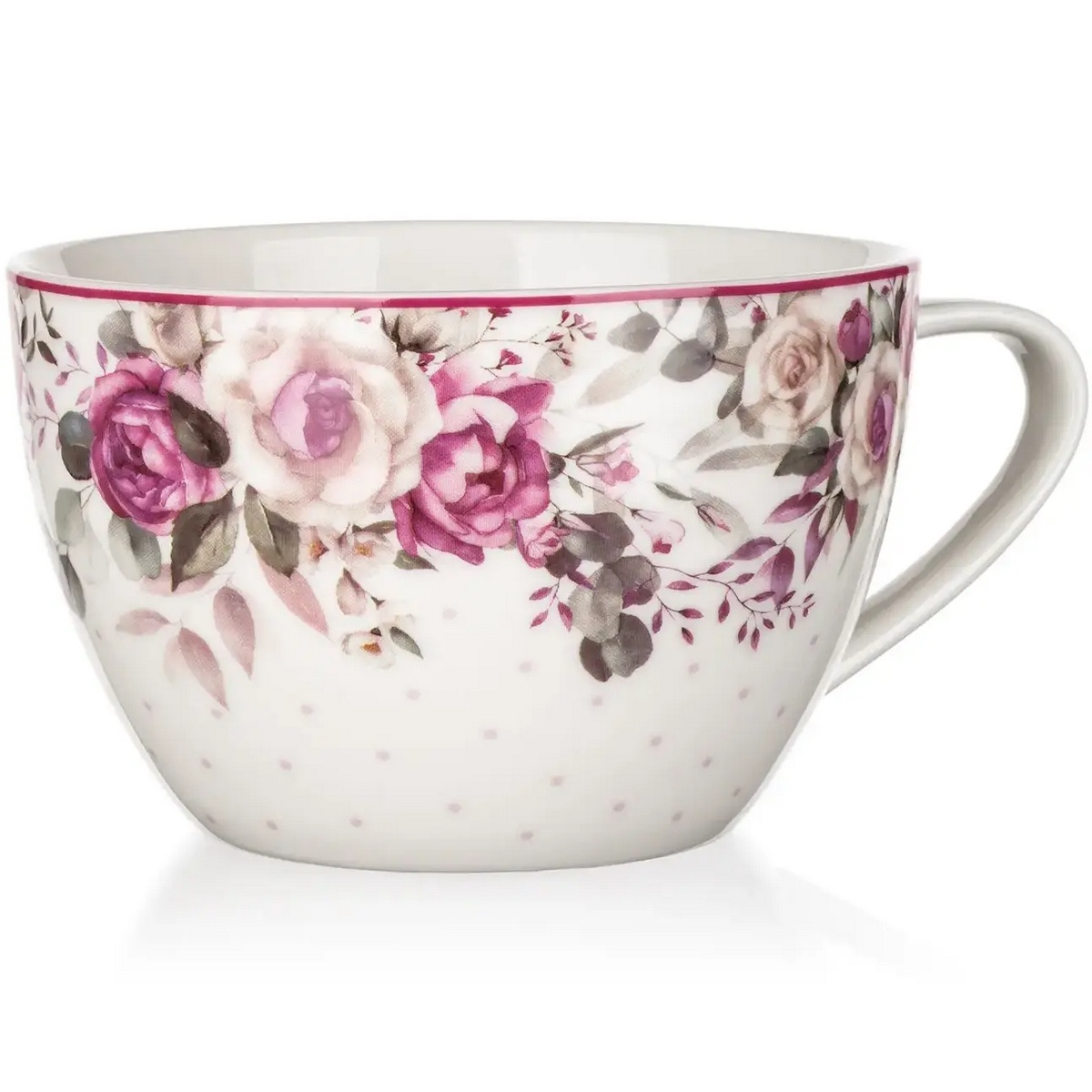Fotografie produktu: Banquet Keramický jumbo hrnček Rose 550 ml