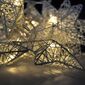 Solight 1V203 Svetelná vianočná reťaz Vianočné Hviezdy teplá biela, 10 LED