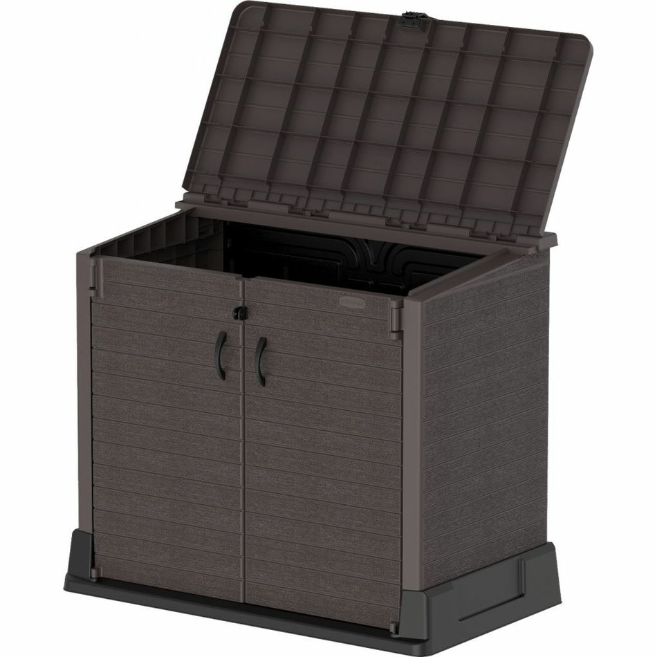 Duramax Zahradní úložný box StoreAway hnědá, 850 l - thumb (1)