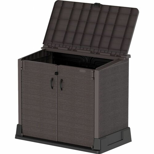 Duramax Cutie de depozitare pentru grădinăStoreAway maro, 850 l
