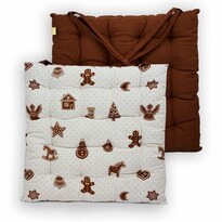 Siedzisko pikowane Gingerbreads, 40 x 40 cm Siedzisko pikowane Gingerbreads, 40 x 40 cm