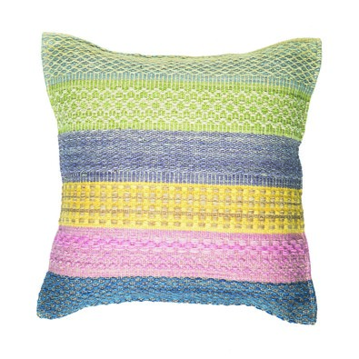 Ligne Pure Dekoračný vankúšik Enjoy pruhy ružová, 50 x 50 cm