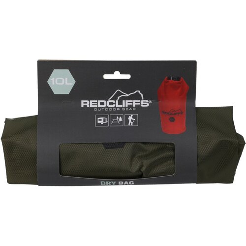Redcliffs Vodotesný vak 10 l, zelená