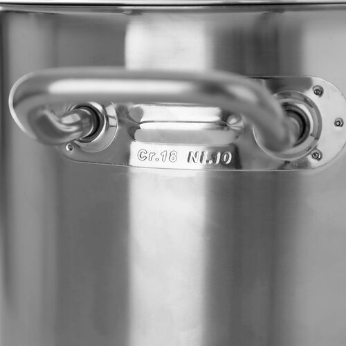 Orion fedeles edény rozsdamentes acél STOCK, 4,5 l