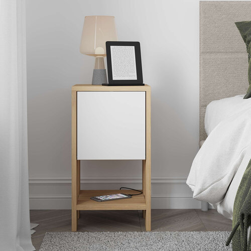 Măsuță de noptieră Ema Sapphire Oak