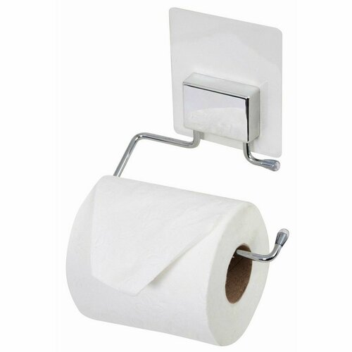 Suport autoadeziv pentru hârtie igienică Compactor Bestlock Magic, cromat