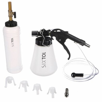 Sixtol Zestaw do odpowietrzania hamulców MECHANIC BRAKE BLEEDING SET 8, 8 szt.