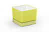 Plastový kvetináč Cube 120 žltá