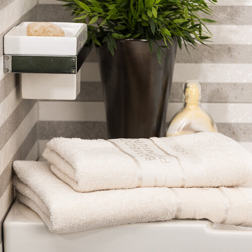 4Home Handtuch Bamboo Premium Creme, 50 x 100 cm
