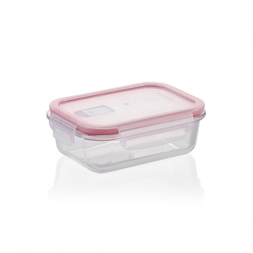 Tescoma Dóza FRESHBOX GLASS 0,6 l, obdĺžniková