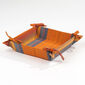 Košík na pečivo oranžový, 40 x 40 cm