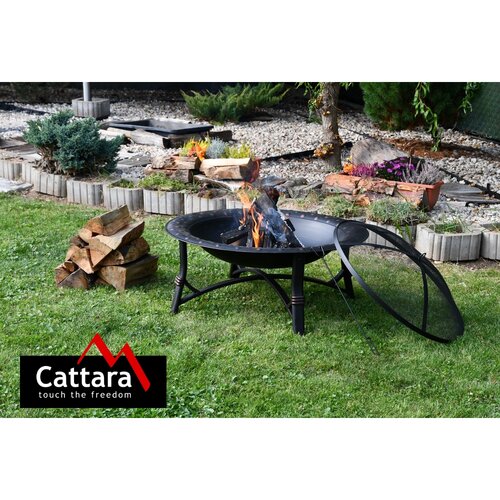 Șemineu cu capac Cattara 13011 Teide, 88,5 x 88,5x 53,5 cm