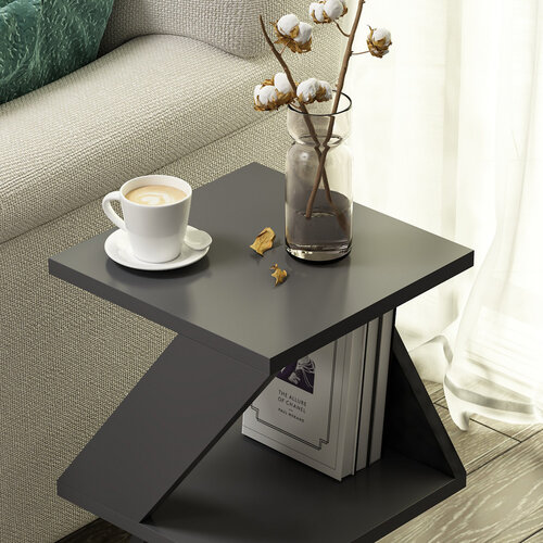 Beistelltisch Albeni Anthracite