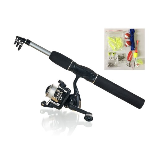 Sportwell Ribolovni komplet s teleskopsko palico, 180 cm
