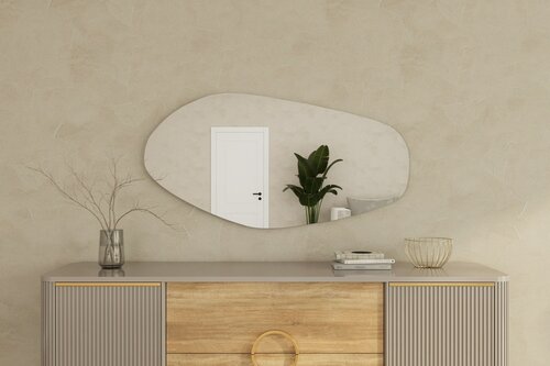Lustro Bella Black 60 x 120 cm
