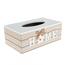 Lesena škatla za robčke Home flower, 24 x 9 x 14cm