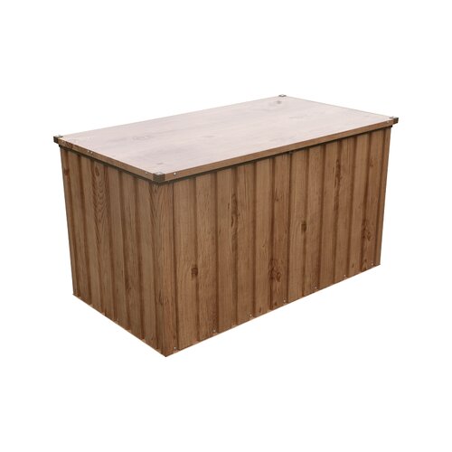 Duramax Garten-Aufbewahrungsbox Braun, 134 x 74 cm
