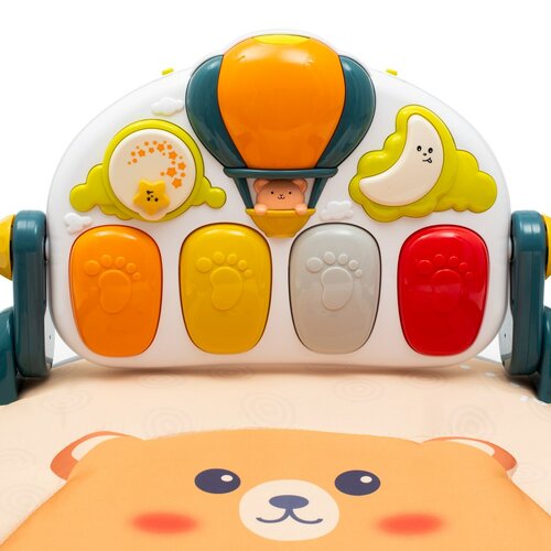 Pătură de joacă interactivă muzicală Baby Mix pentru copii, 50 x 50 x 80 cm