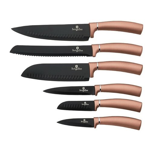 Berlinger Haus 6-teiliges Messerset Rosegold Metallic Line
