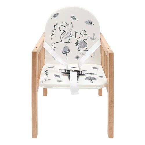 New Baby Kinder-Esszimmerstuhl Jerry aus Holz