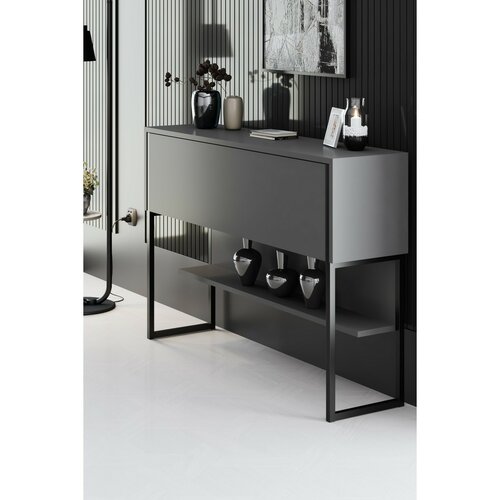 Komoda Luxe Anthracite and Black