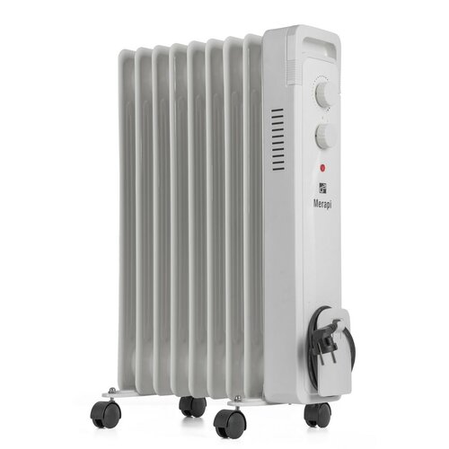 G21 Olejový radiátor Merapi, 9 žeber, 2000 W, bílá