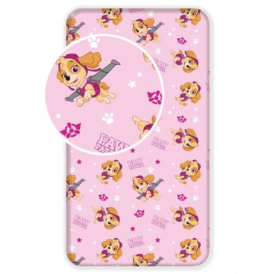 Otroška bombažna rjuha Paw Patrol 122, 90 x 200 cm