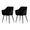 Set de scaune de masă PIKA BK4, 2 buc