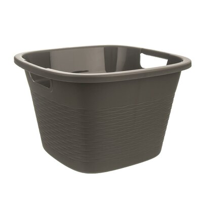 Orion Umyvadlo kvadratno z ročaji LOOP 16,8 l,temno siva
